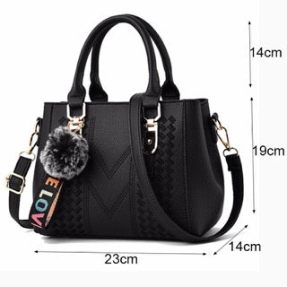 Women's Leather Handbags, Embroidered