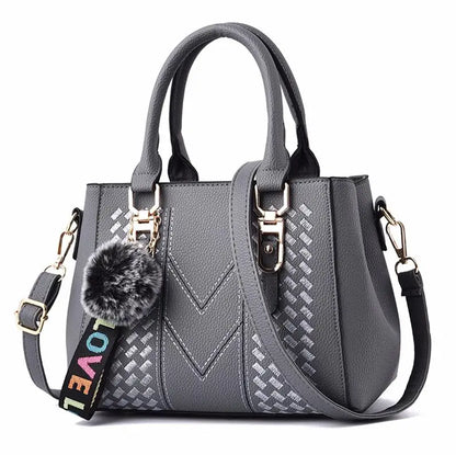 Women's Leather Handbags, Embroidered Hand Bag