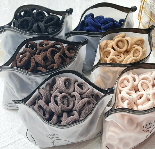 20/50pcsKids elastic hair bands scrunchie accessories set