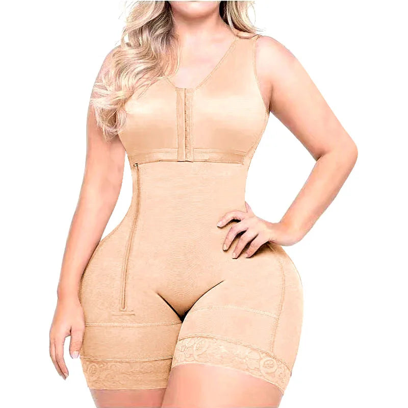 AfruliA High Compression Bodysuits Shapewear Fajas Colombianas Body Shapers Waist Trainer Sexy Butt Lifter Tummy Control Corset