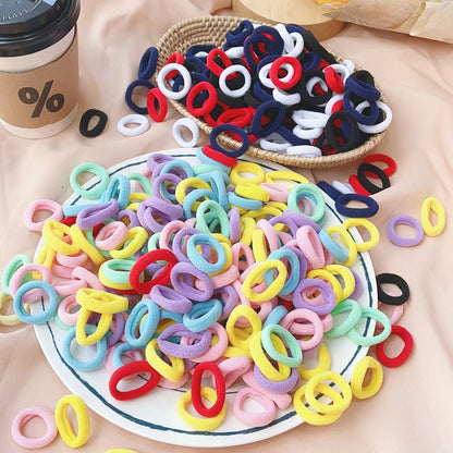 20/50pcsKids elastic hair bands scrunchie accessories set