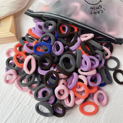 20/50pcsKids elastic hair bands scrunchie accessories set