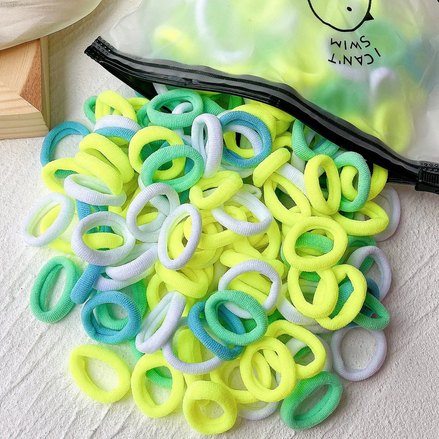 20/50pcsKids elastic hair bands scrunchie accessories set