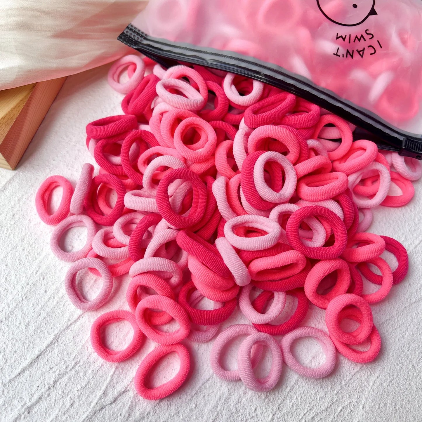20/50pcsKids elastic hair bands scrunchie accessories set