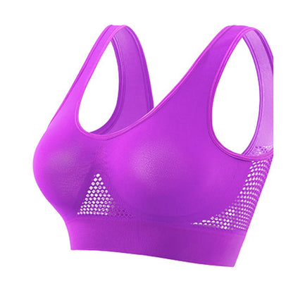 Gorgeous Back Sports Bra for Shock-Resistant Exercise Women's Yoga Vest with Anti-sagging Upper Collection Soft Support and High Strength