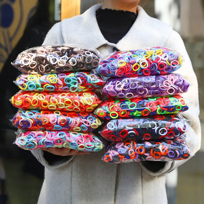 20/50pcsKids elastic hair bands scrunchie accessories set