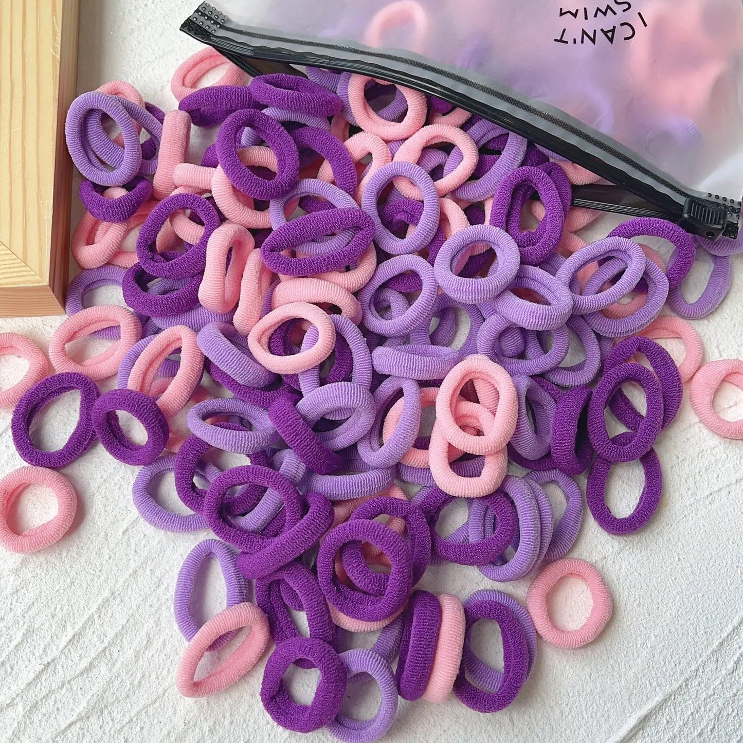 20/50pcsKids elastic hair bands scrunchie accessories set