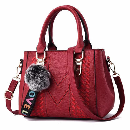 Women's Leather Handbags, Embroidered