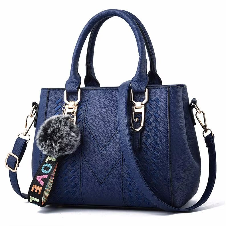 Women's Leather Handbags, Embroidered