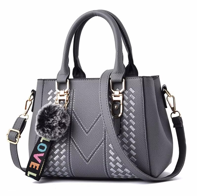 Women's Leather Handbags, Embroidered